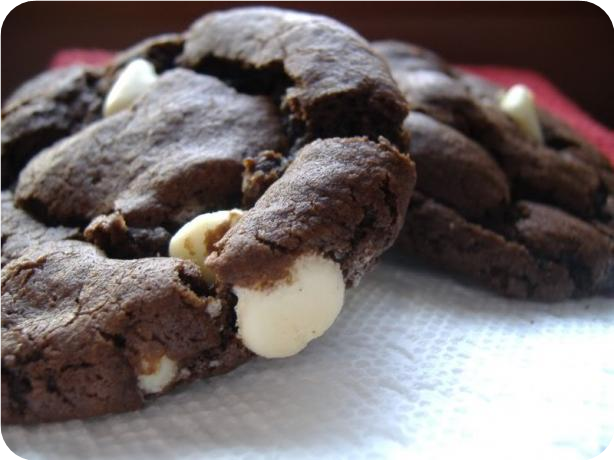 Chewy Double Chocolate Cookies
