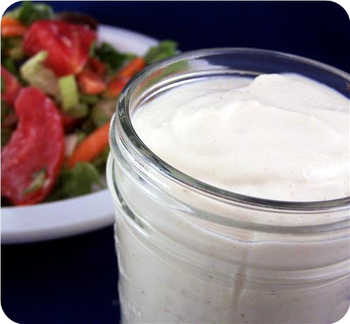 Garlic Parmesan Salad Dressing