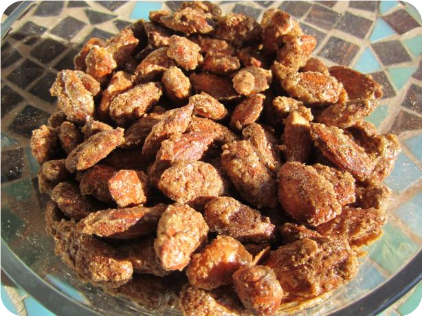 Cinnamon Crusted/Roasted Almonds