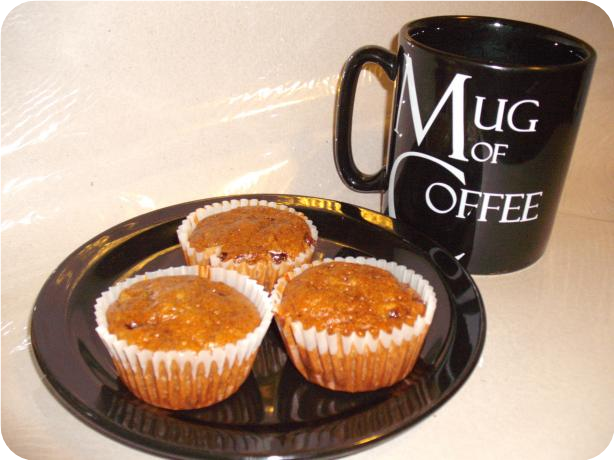 Zucchini-Chocolate Chip Muffins