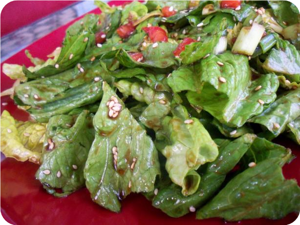 Sesame Green Salad