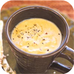 Cream of pumpkin soup 