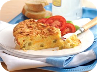 Impossibly Easy Triple-Cheese Pie 