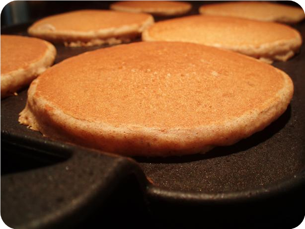 Whole Wheat Buttermilk Pancakes (With Wheat Germ)