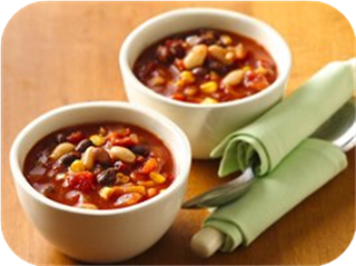 Vegetarian Black and White Bean Chili