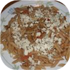 Pasta with Blue Cheese and Walnuts
