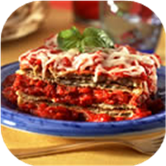 No Frying Eggplant Parmesan