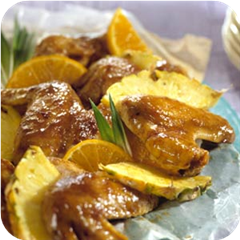 Five-spice chicken wings 