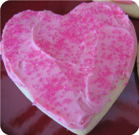 Valentine Sugar Cookies