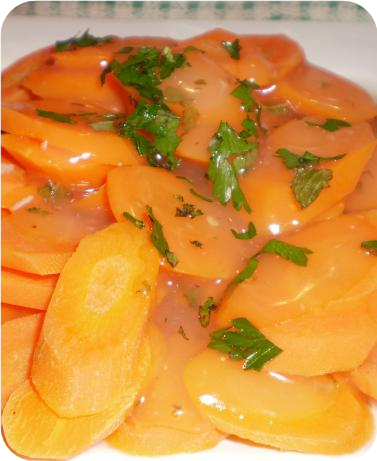 Minted Baby Carrots