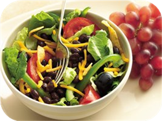 Fiesta Taco Salad with Beans