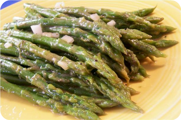 Lemon Asparagus - 3 Weight Watchers Points