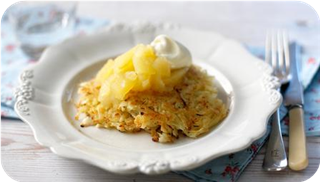 Potato latkes (Potato pancakes)