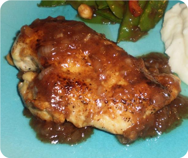 Chicken Breasts With Vinegar Sauce (Guyana -- Caribbean)