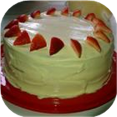 Strawberry Marble Cake