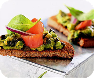 Salmon Croustades 