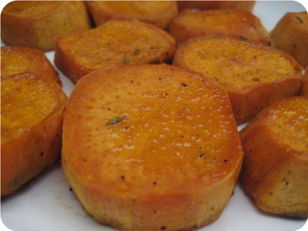 Oven Roasted Sweet Potatoes