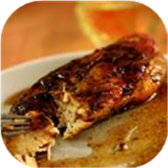 Rosemary Chicken with Orange-Maple Glaze