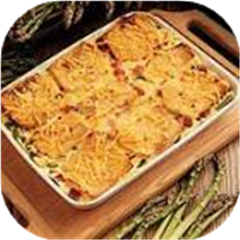 Asparagus Cheese Strata Main Dish