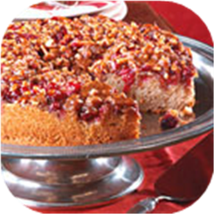 Cranberry Upside-Down Coffee Cake