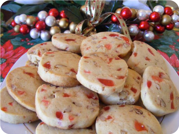 Cherry Nut Cookies