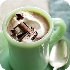 Coconut tres leches hot chocolate