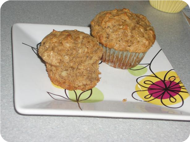 Banana Oatmeal Muffins