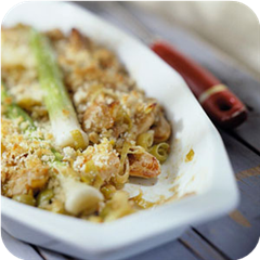 Chicken-Leek Casserole