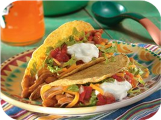 Slow Cooker Chicken and Bean Tacos