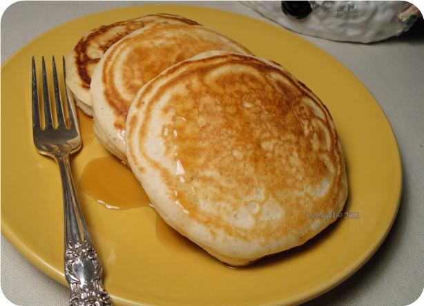 Eggnog Pancakes