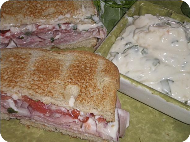 Basil Spread for Sandwiches