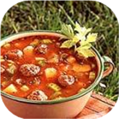 Beef and Sausage Soup