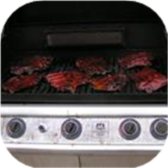 Slow Smoked Pork Spareribs