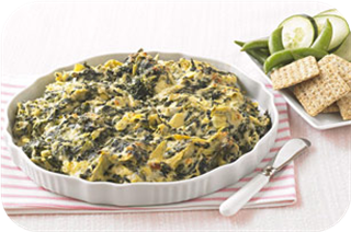 Cheesy Spinach and Artichoke Dip