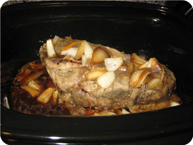 Crock Pot Savory Pork Roast