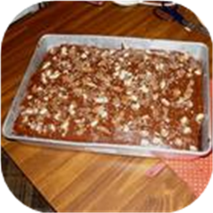 Chocolate Peanut Butter Wacky Cake