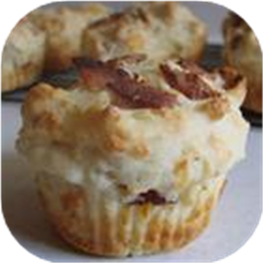 Bacon Cheese Muffins
