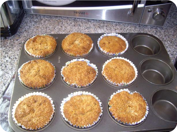 Banana Oat Bran Muffins With No Added Sugar