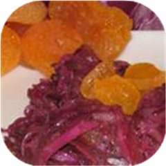 Red Cabbage With Apricots And Balsamic Vinegar