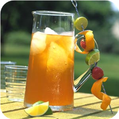 Iced green tea 