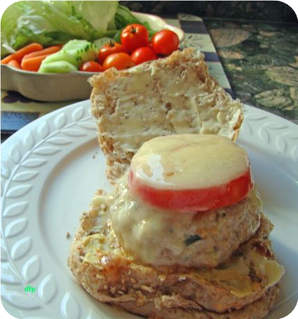 Cheddar Turkey Burgers