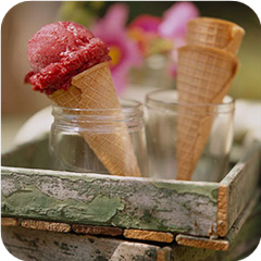 Easy-freezy sorbet 