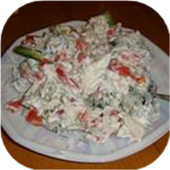 Russian Tomato Salad