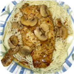 Mozzarella Chicken Marsala