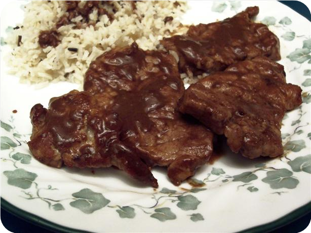 Pork Medallions With Chocolate-Orange Sauce