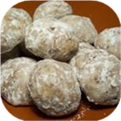 Snowy Pecan Cookies
