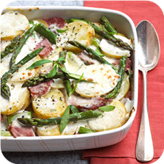 Potato-ham bake 