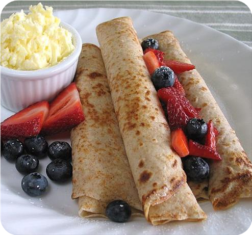 Honey Wheat Crepes