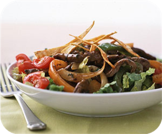 Warm Fajita Salad