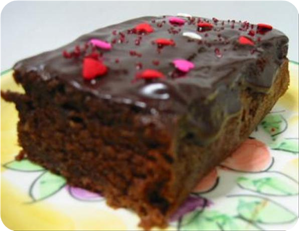 Bittersweet Chocolate Pound Cake with Decadent Glaze